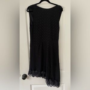 Zadig & Voltaire v-neck asymmetrical hemline dress